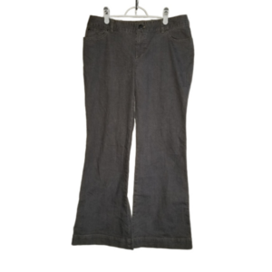 J.Jill Stretchy Flare Leg Womens Jeans Greyscale Colourway Label Reads Size 12